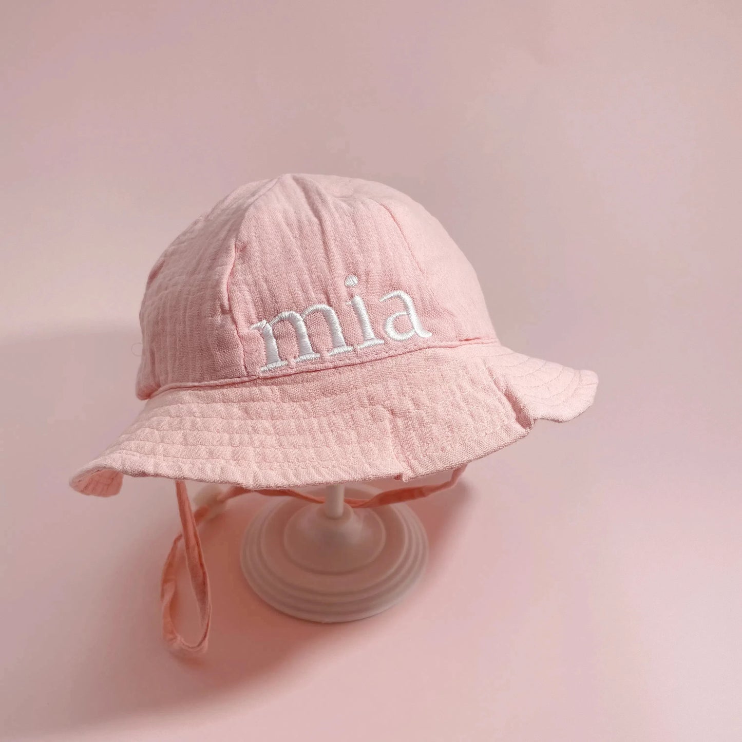 Personalised Wide-Brimmed Sun Hat (3-12 months)