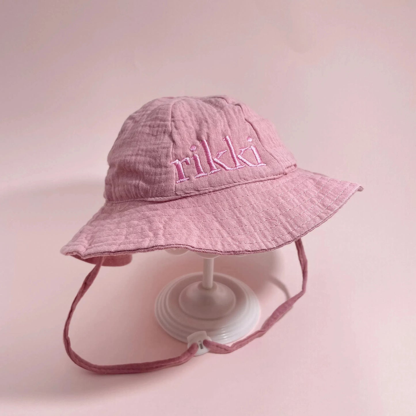 Personalised Wide-Brimmed Sun Hat (3-12 months)