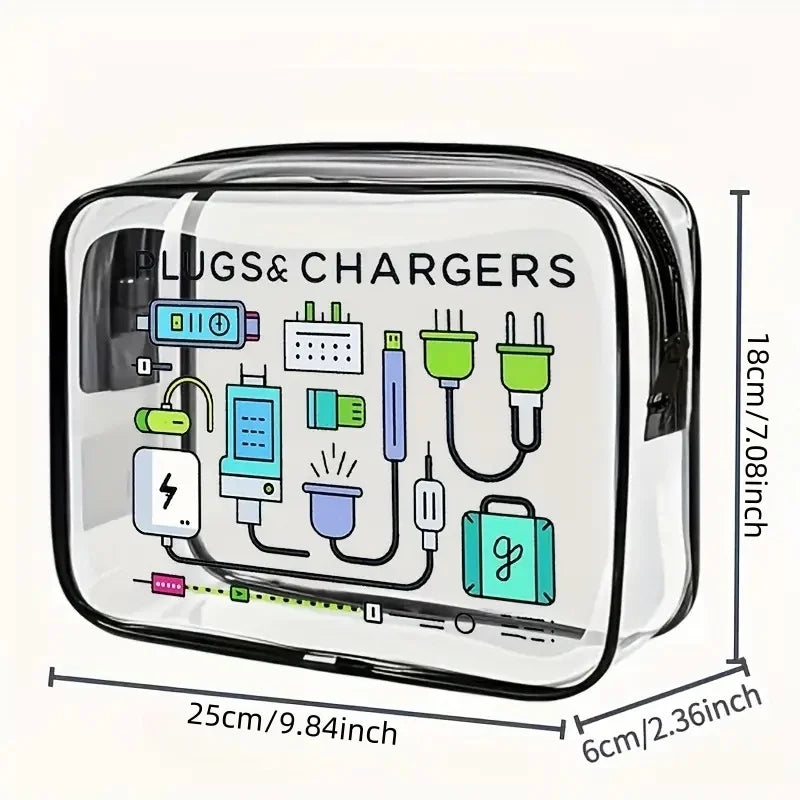 Plugs & Chargers Travel Bag