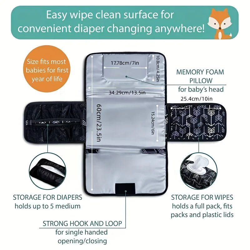 Lil Fox - Portable Travel Nappy Change Mat
