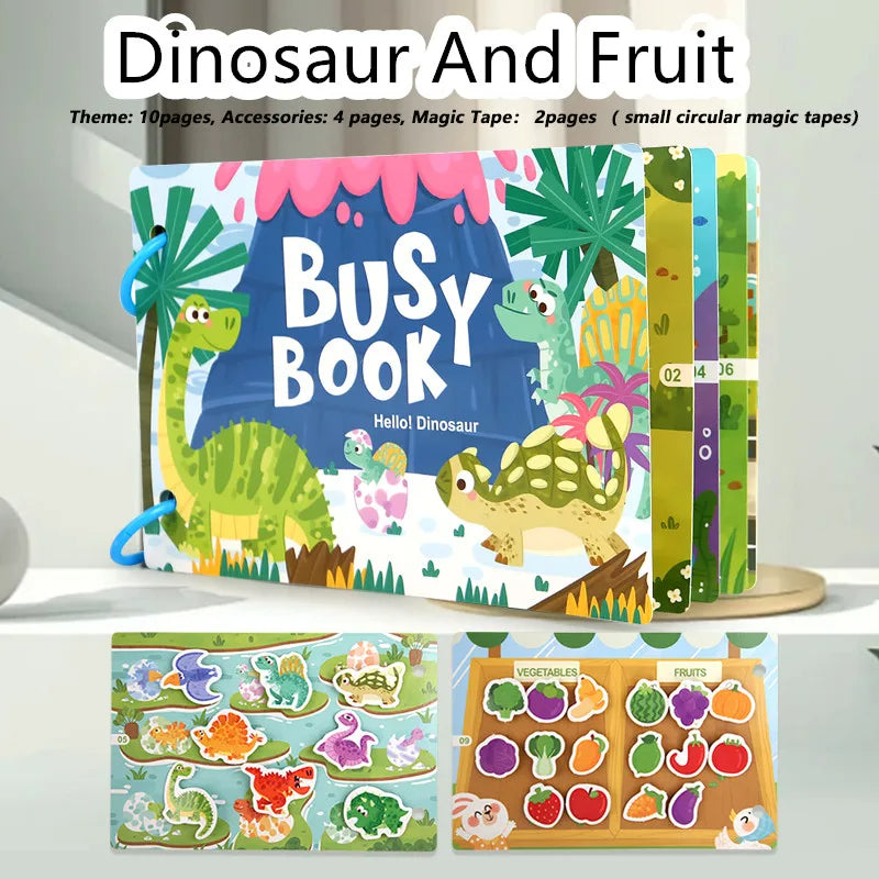 Montessori Busy Book (3+ years)