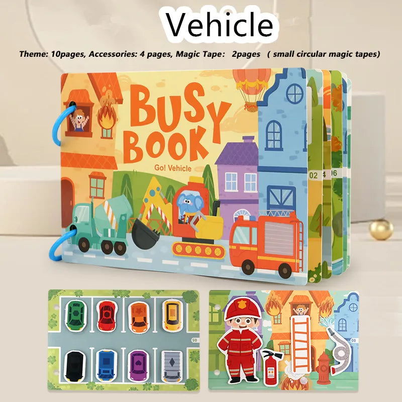Montessori Busy Book (3+ years)