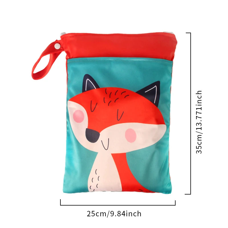Waterproof Wet/Nappy Bag - 4 styles & 2 sizes