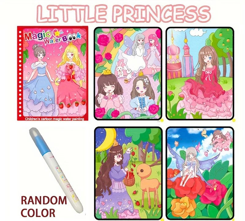 Magic Water Painting Book (3+ years)