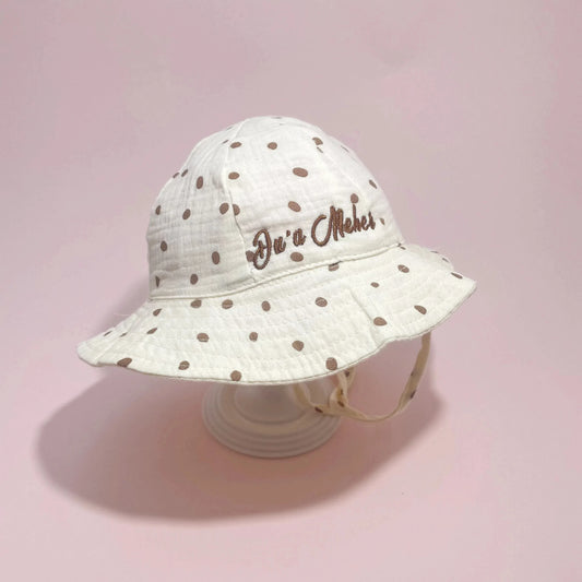 Personalised Wide-Brimmed Sun Hat (3-12 months)