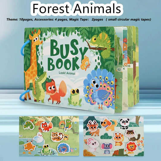 Montessori Busy Book (3+ years)