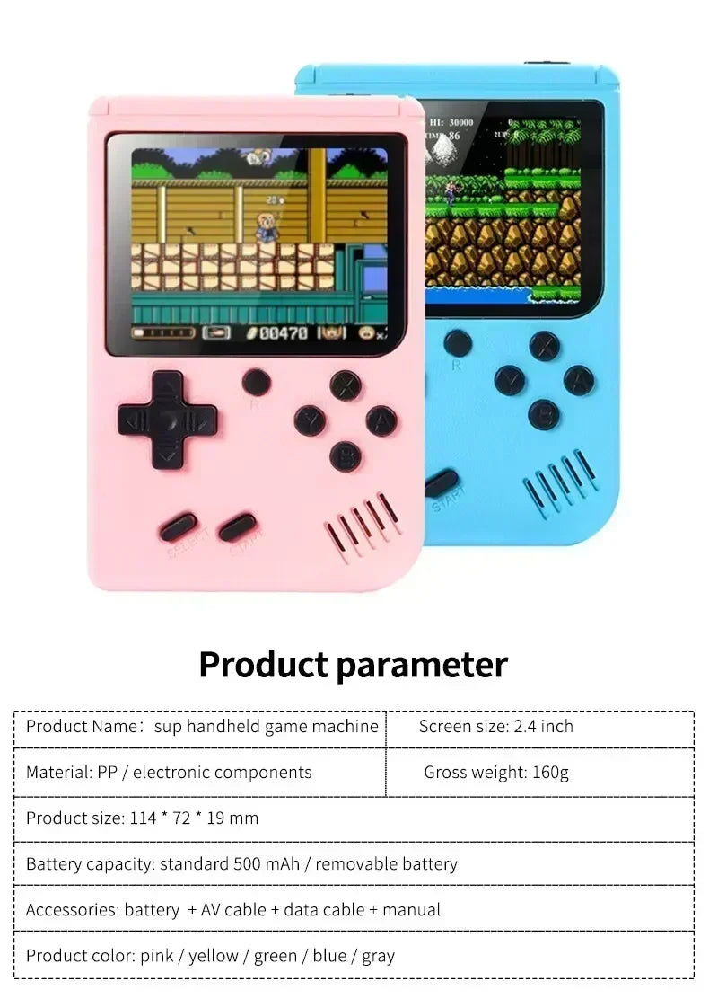 Retro Handheld Game Console