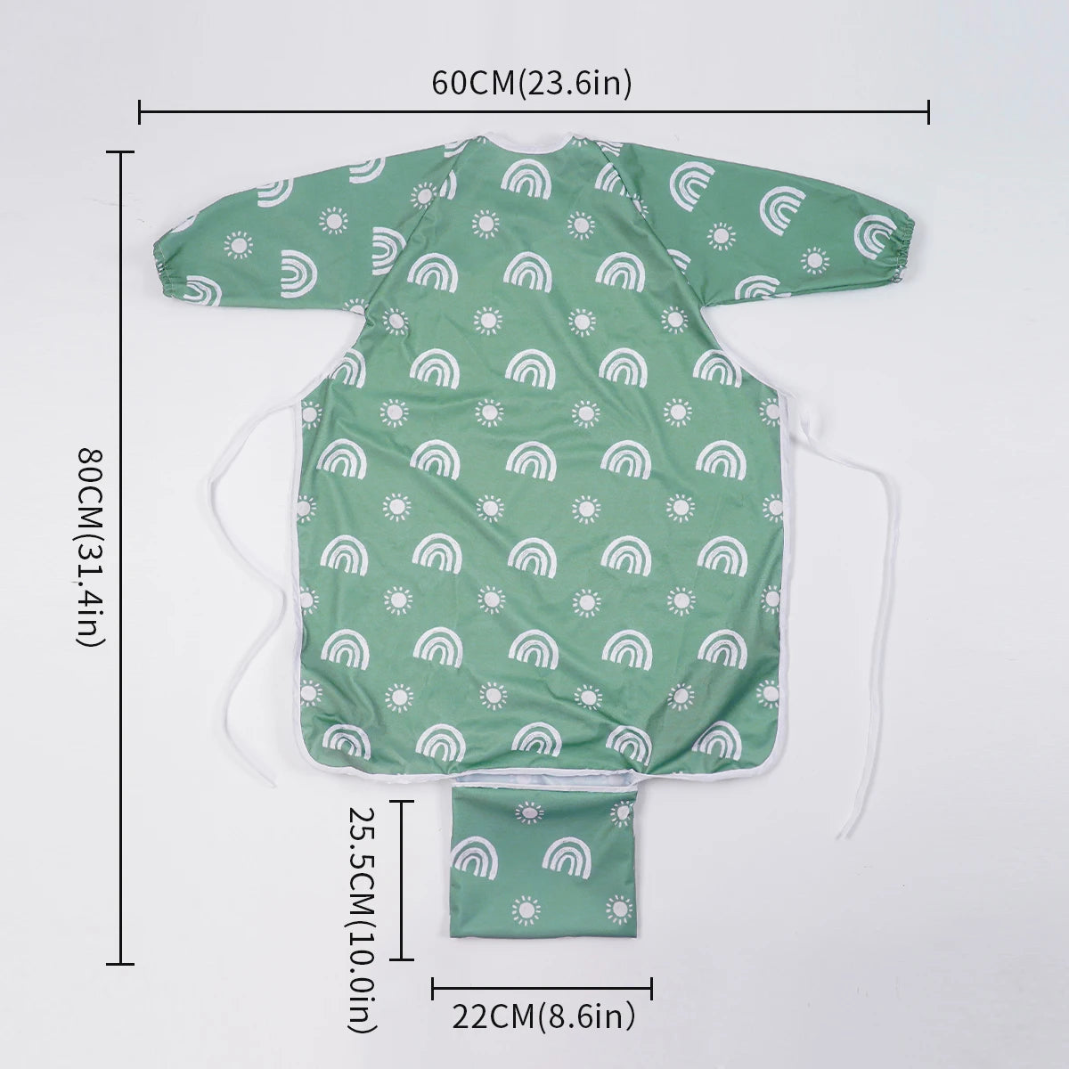 High Chair Cover Bib & Messy Play Smock-Little Travellers