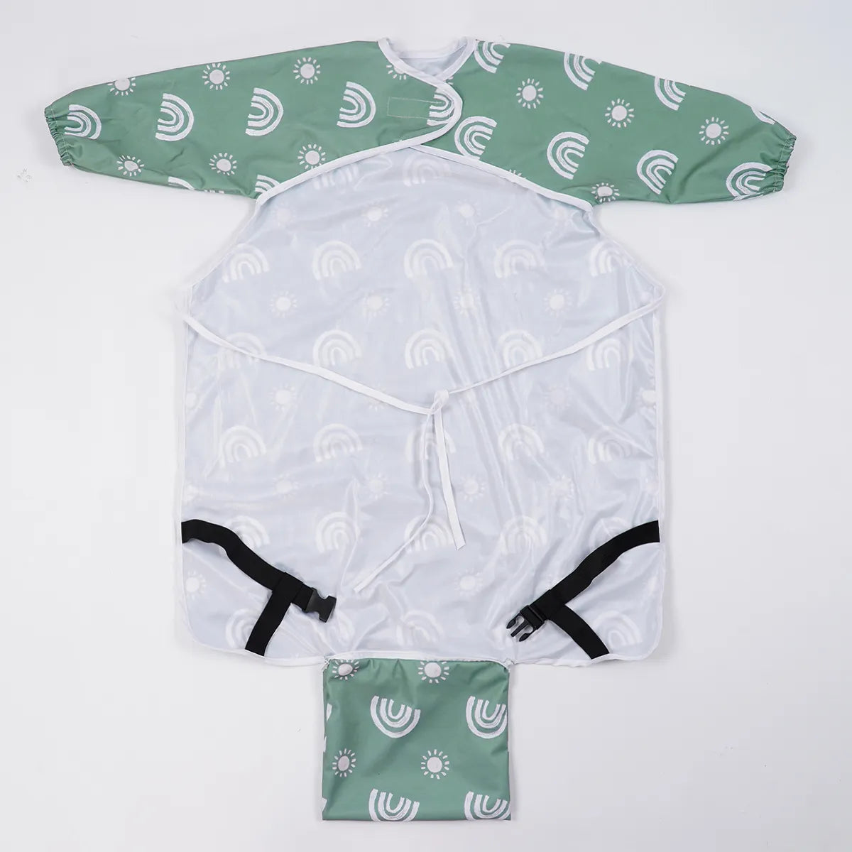 High Chair Cover Bib & Messy Play Smock-Little Travellers