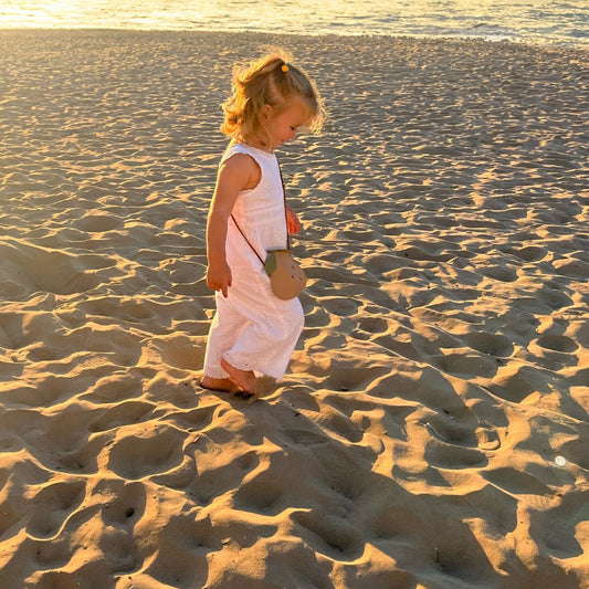 Girls' Crossbody Bag - Pear (2+ years)-Little Travellers