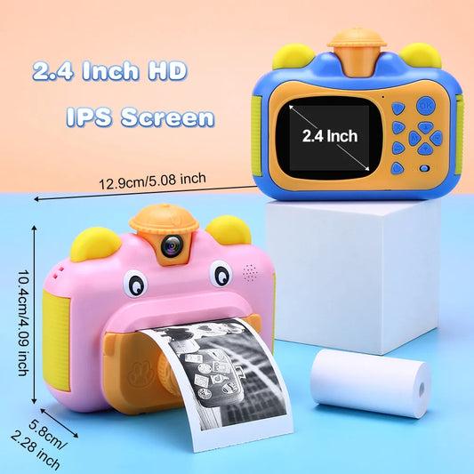 Kids 3-in-1 Instant/Digital Photo and Video Camera (6+ years)-Little Travellers