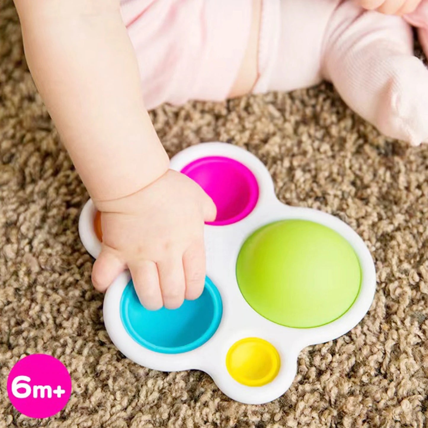 Fidget Pop-it Toy (6+ months)-Little Travellers