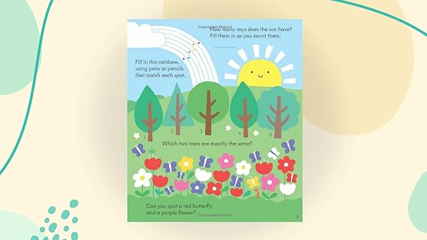 Usborne Little Children's Rainy Day Activity Book (4-6 years)