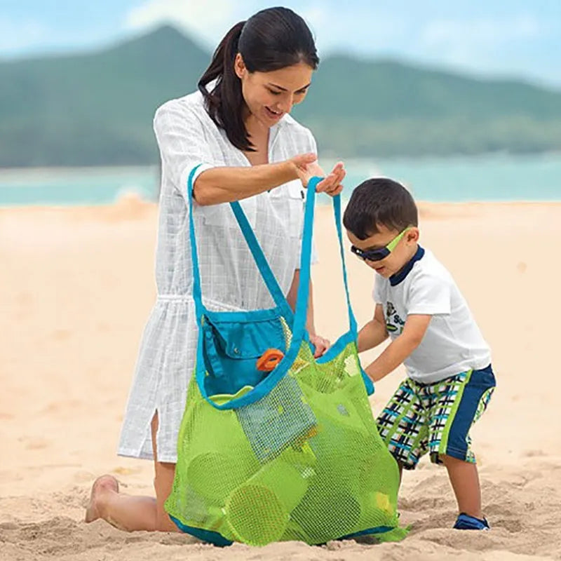 Sand free Portable Mesh Beach Bag