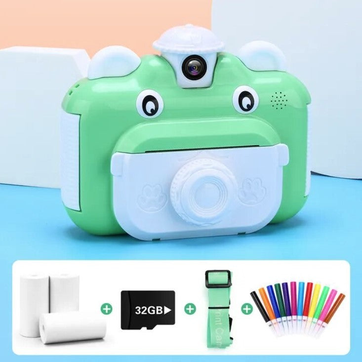 Kids 3-in-1 Instant/Digital Photo and Video Camera (6+ years)-Little Travellers