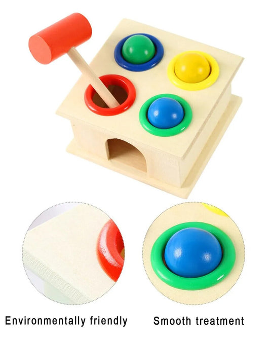 Wooden Toy Hammer Set (3+ years)