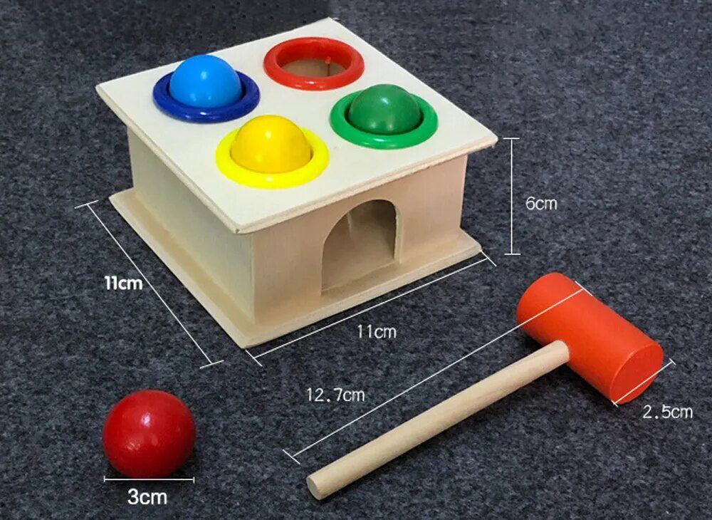 Wooden Toy Hammer Set (3+ years)
