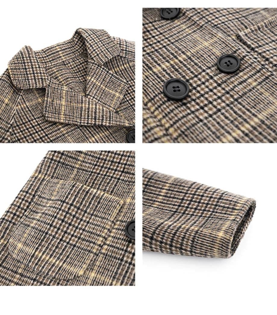 Woolen Toddler Trench Coat/Jacket
