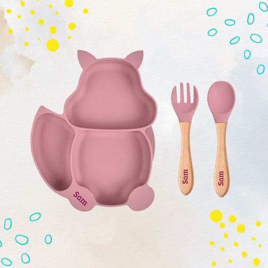 Mix & Match - Personalised Silicone Feeding Set
