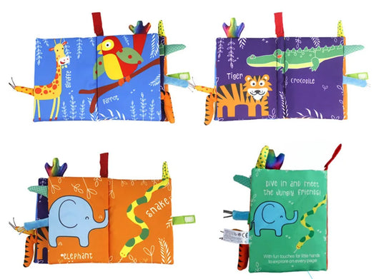 Arts & Craft - Baby's First Sensory Jungle Book (3+ Months)