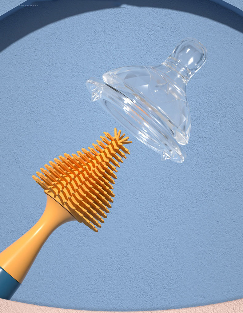 Portable Silicone Bottle Brush Set-Little Travellers
