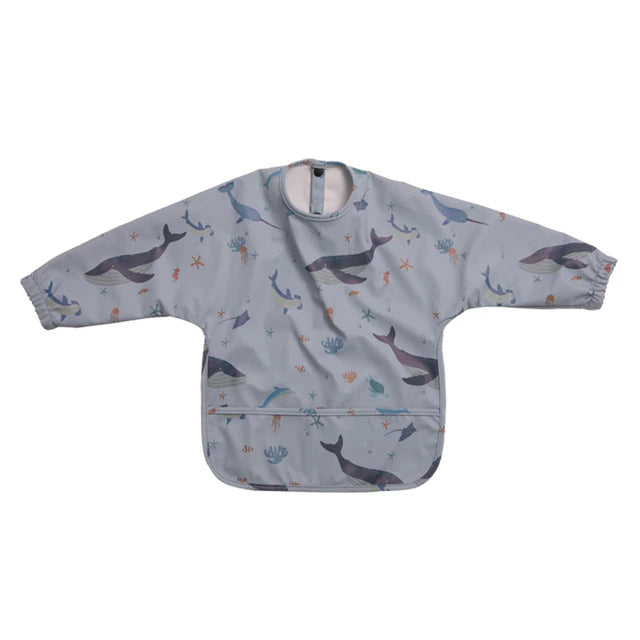 Long-sleeve, Spill-proof Bib for Toddlers-Little Travellers