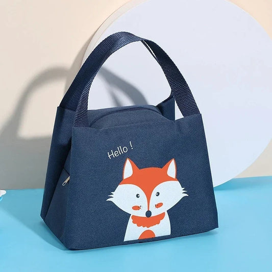 Smiling Fox Insulated Lunch Bag