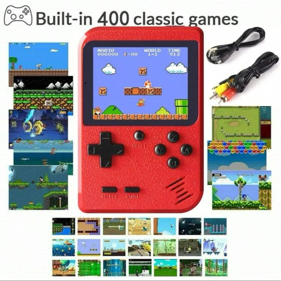 Retro Handheld Game Console