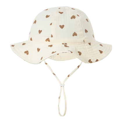 Personalised Wide-Brimmed Sun Hat (3-12 months)