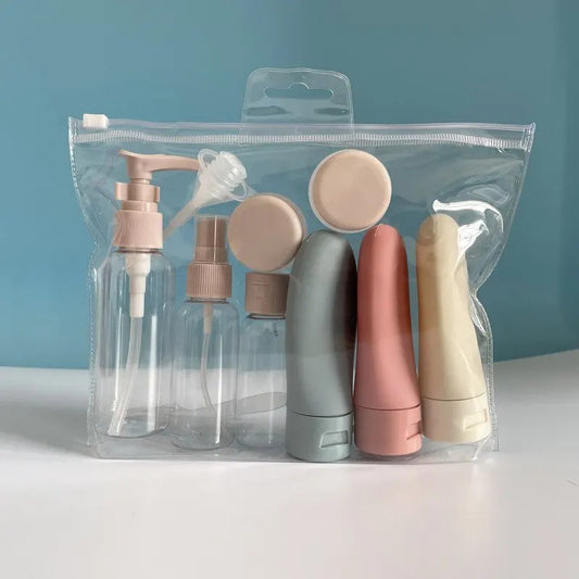 Travel-size Refillable Bottle Set (11 pieces)