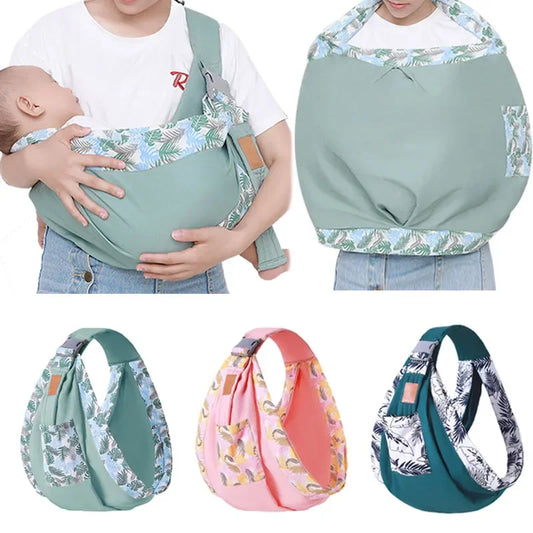 2-in-1 Premium Baby Carrier Sling & Breastfeeding Cover-Little Travellers
