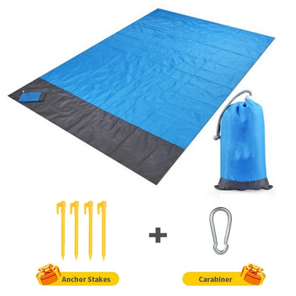 200x210cm Waterproof & Sand-free Beach Blanket-Little Travellers