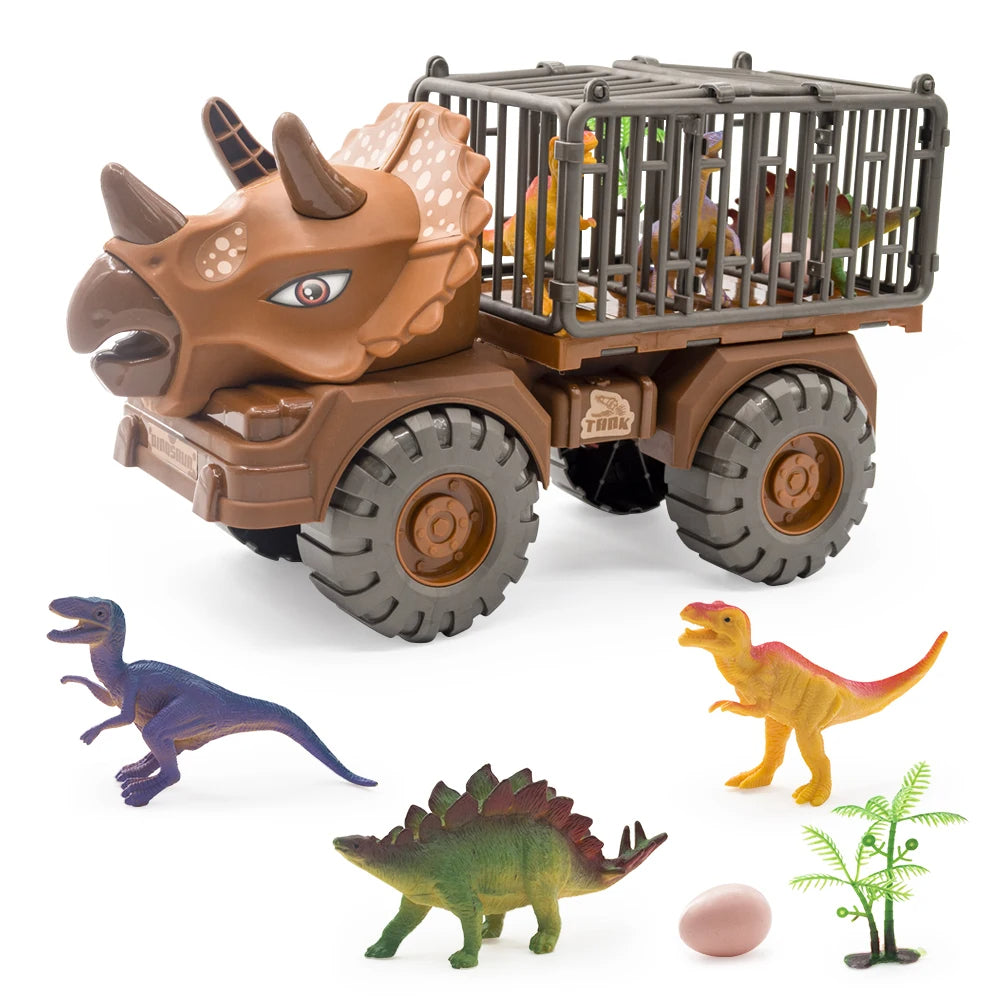 Dinosaur transport truck online