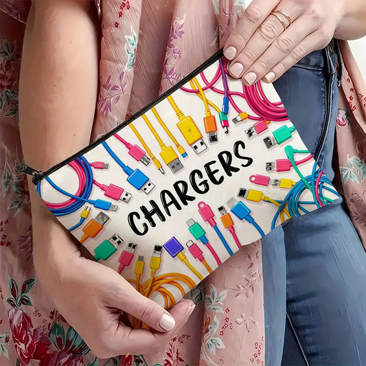 Family Charging Cable Travel Pouch