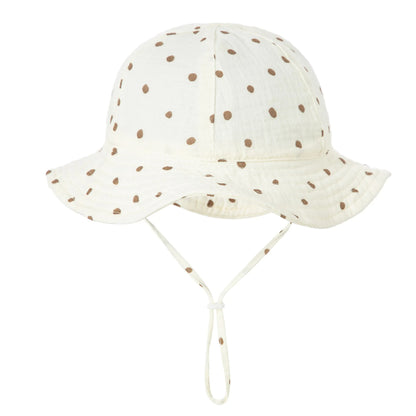 Personalised Wide-Brimmed Sun Hat (3-12 months)