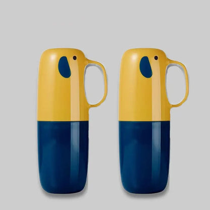 Little Elephant - 2-1 Kids Toothbrush Travel Case & Cup