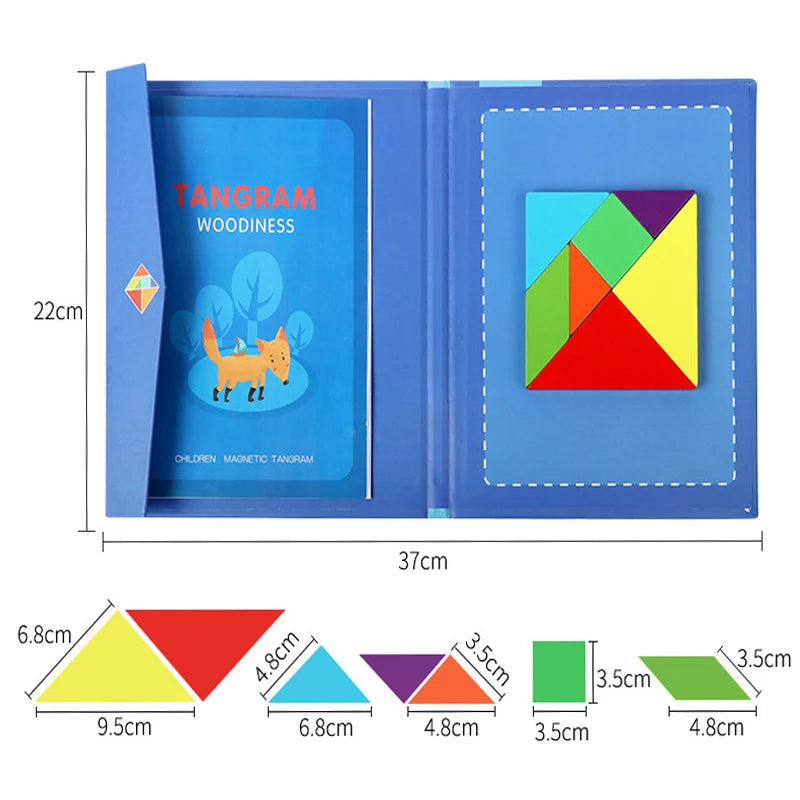 Montessori Tangram Puzzle (3+ years)