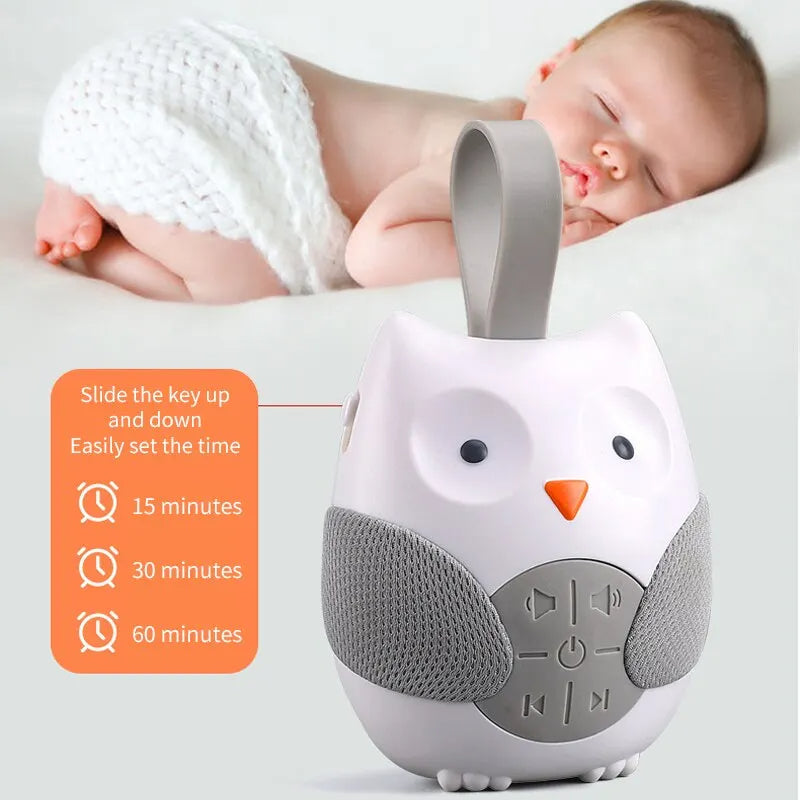 Portable Baby Lullaby Machine - Owl (0+ months)-Little Travellers