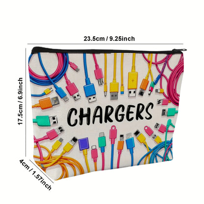 Family Charging Cable Travel Pouch