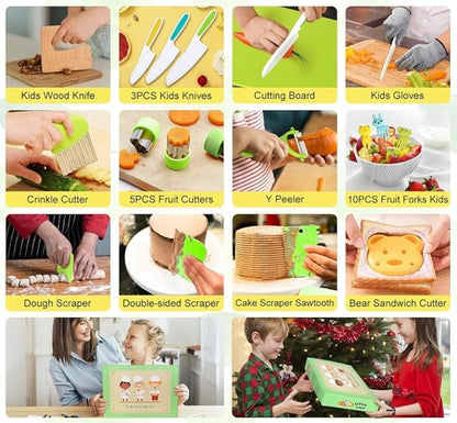 Little Kitchen Helper - Montessori Children's Cooking Set (3+ years)