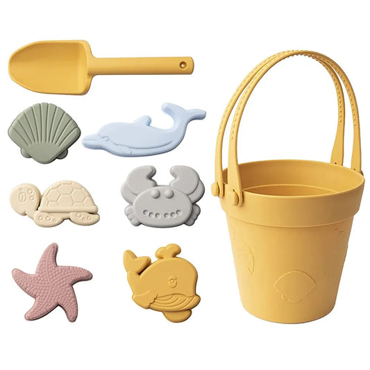 Silicone Beach Toy Set-Little Travellers