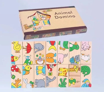 Animal Domino Game (6+ years)-Little Travellers