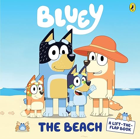 Bluey - The Beach A Lift-the-Flap Book Board book – Picture Book (3-5 years)-Little Travellers