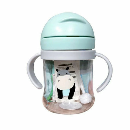 No-Leakage & Extra Durable Straw Sippy Cup (250 ml) (6+ months)-Little Travellers