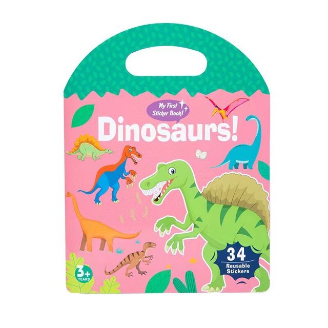 Sticker Book - Dinosaurs-Little Travellers