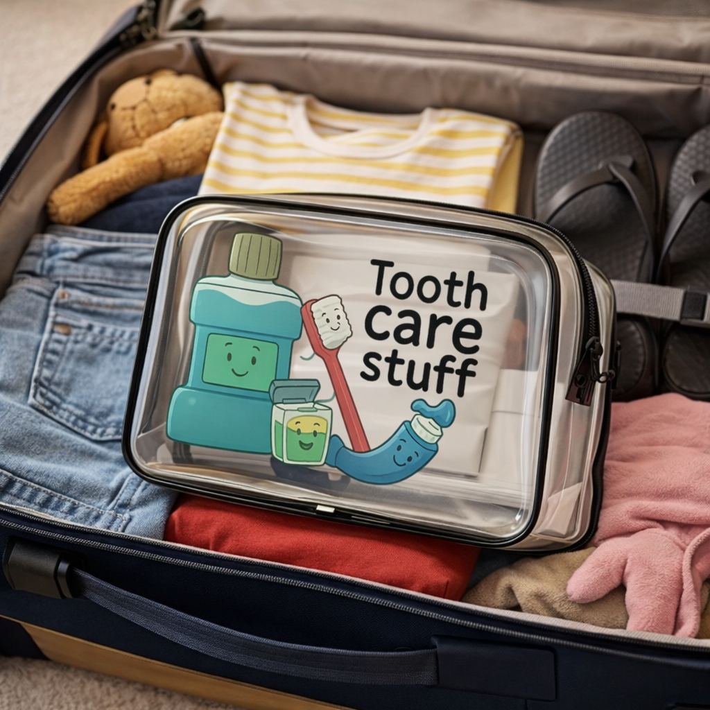 Family Tooth Care Travel Bag