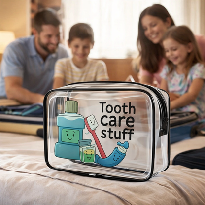 Family Tooth Care Travel Bag