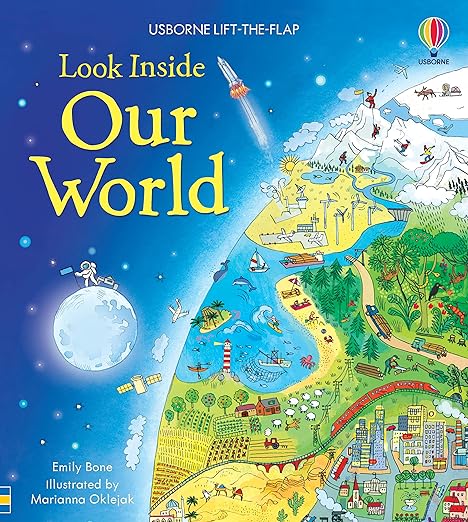 Usborne - Look Inside Our World Board book (6-8 years)