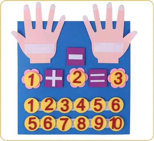 Toy - Mathematics Felt Busy Board (4+ Years)
