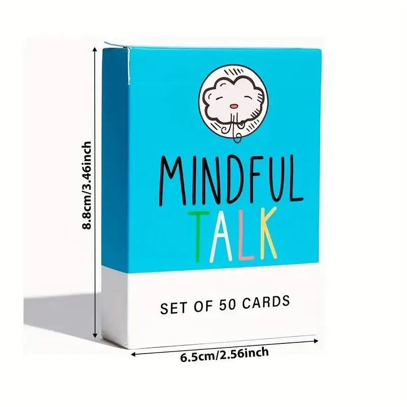 Mindful Talk Cards for Children (8+ years)-Little Travellers